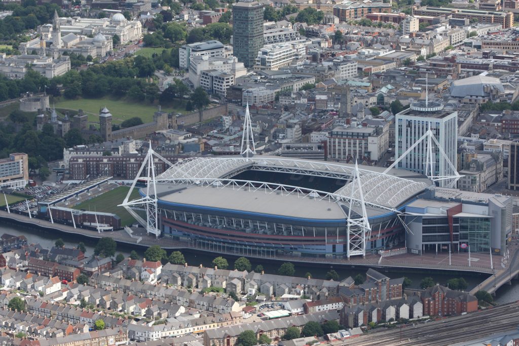 08.07.09 - Aerial Views - Millennium Stadium, Cardiff ©Huw Evans Agency, Cardiff